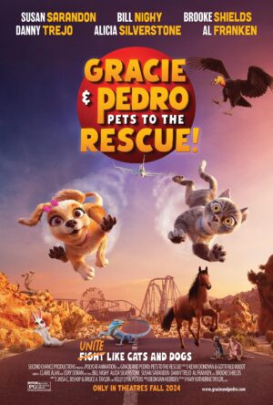 دانلود و تماشای انیمیشن Gracie and Pedro: Pets to the Rescue 2024