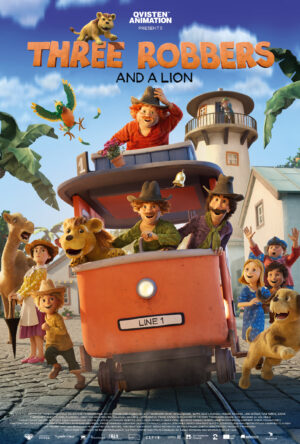 دانلود و تماشای فیلم Three Robbers and a Lion 2022